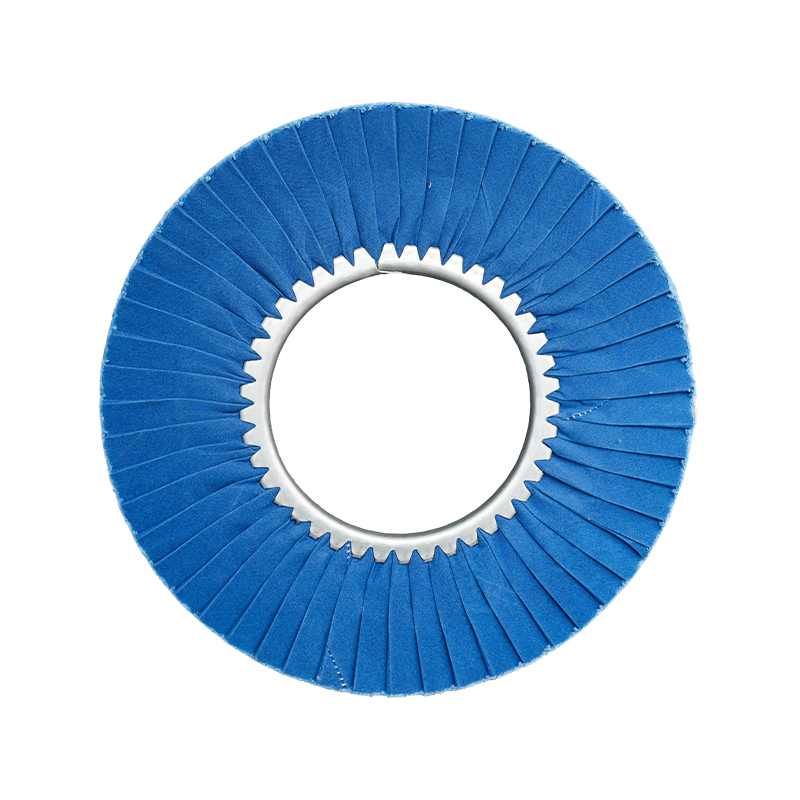Roda de pano de vento dobrável azul