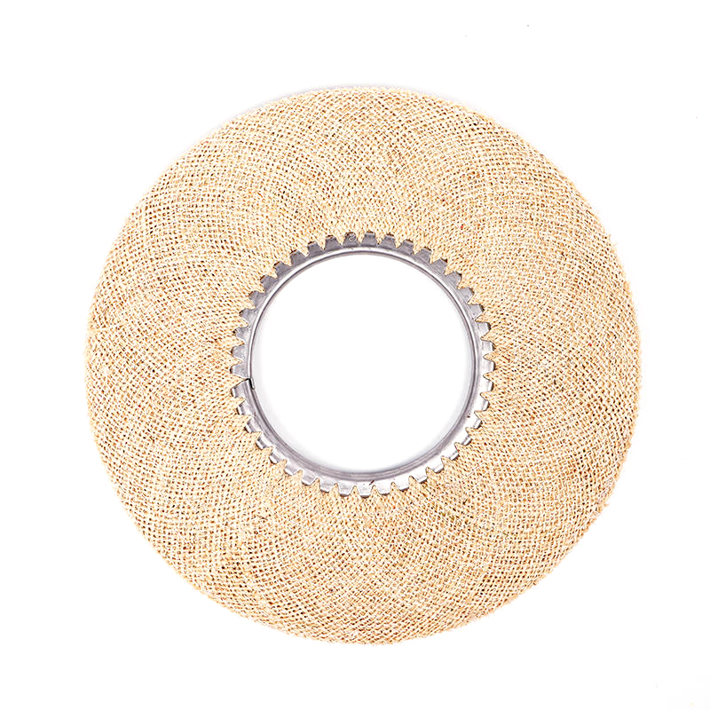 Roda de Sisal Plana Branca